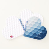 Carnet Motif hexagonal entrelacé (Intérieur)
