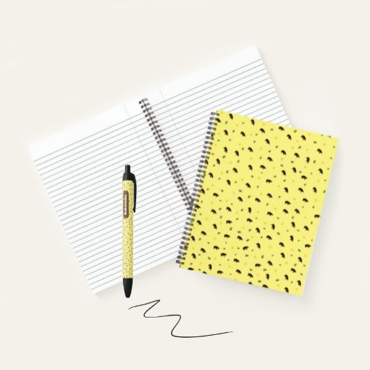 Carnet Motif Hippopotame