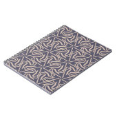 Carnet Motif Hipster avec éléments polygonaux. Triangles (Côté gauche)
