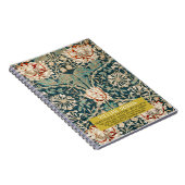 Carnet Motif Honeysuckle - Design de William Morris (Côté Droit)