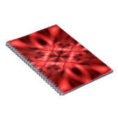 Carnet Motif imaginaire rouge (Côté Droit)