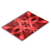 Carnet Motif imaginaire rouge (Côté gauche)