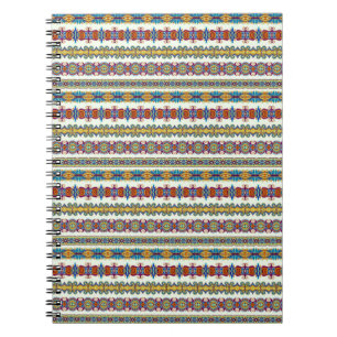 Carnet Motif indien brillant