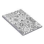 Carnet Motif inspiré de Talavera (Côté Droit)