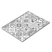 Carnet Motif inspiré de Talavera (Côté gauche)