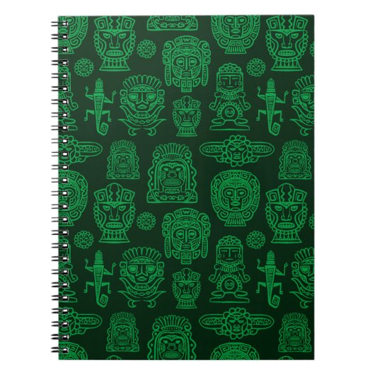 Carnet Motif inspiré par Aztec (Devant)
