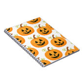 Carnet Motif Jack-o’-Lantern (Côté Droit)