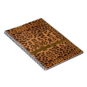 Carnet Motif Jaguar Féminin Mignon Imprimé Animal & Stile