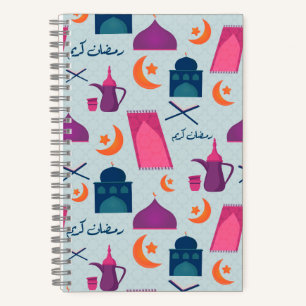 Carnet Motif Joyeux Ramadan