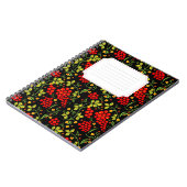 Carnet Motif Khokhloma (Côté gauche)