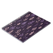 Carnet Motif Lavender Dreams (Côté gauche)