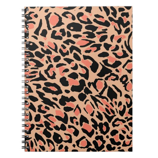Carnet Motif léopard (Devant)