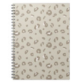 Carnet Motif Léopard (Devant)