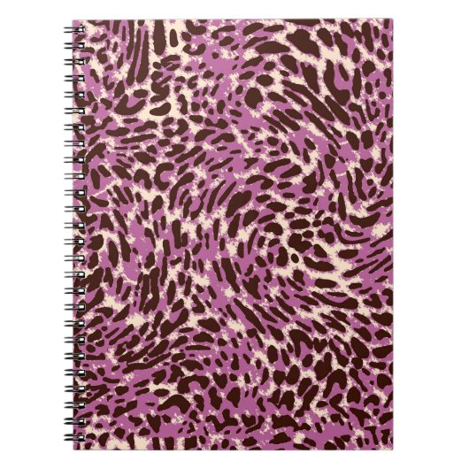 Carnet Motif léopard, Empreinte de léopard, Poster de ani (Devant)