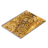 Carnet Motif léopard et serpent (Côté gauche)
