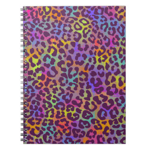 Carnet Motif léopard. Répétition sans soudure animal ba
