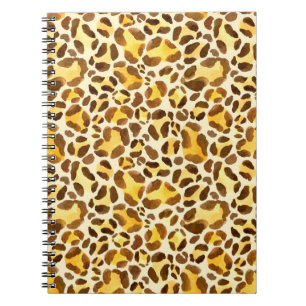 Carnet Motif léopard sans eau