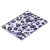 Carnet Motif léopard sans soudure. Texture de la peau de (Côté gauche)