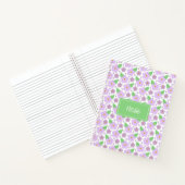 Carnet Motif Lilac Flowers (Intérieur)