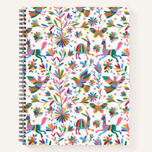 Carnet Motif lumineux à l'ottomi mexicain