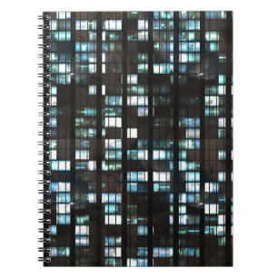 Carnet Motif lumineux de fenêtres