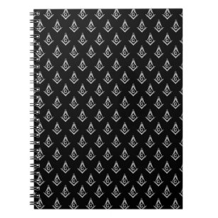 Carnet Motif maçonnique (noir)