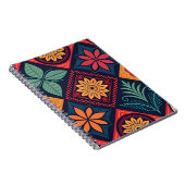 Carnet Motif magique Fleurs (Côté Droit)