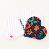 Carnet Motif magique Fleurs (Intérieur)