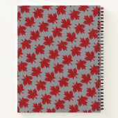 Carnet Motif Maple Leaf (Dos)