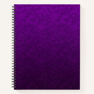 Carnet Motif marbré violet