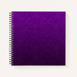 Carnet Motif marbré violet