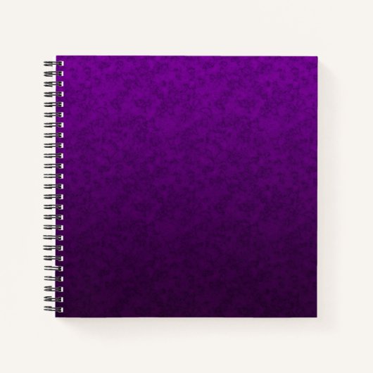 Carnet Motif marbré violet (Devant)