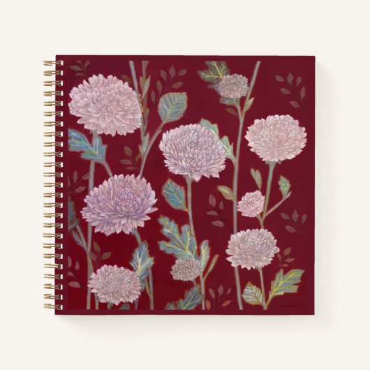 Carnet Motif Marigold (Devant)