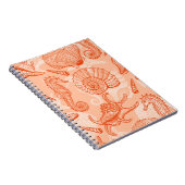 Carnet Motif marin sans soudure (Côté Droit)