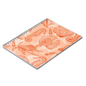 Carnet Motif marin sans soudure (Côté gauche)