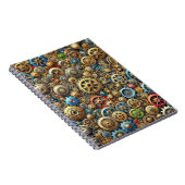 Carnet Motif mécanique (Côté Droit)