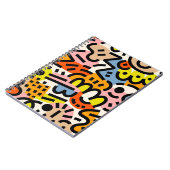 Carnet Motif Memphis (Côté gauche)