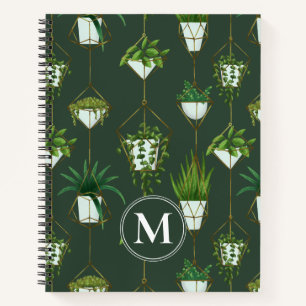 Carnet Motif ménager à accrochage géométrique