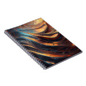 Carnet Motif métallique (Côté Droit)