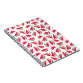 Carnet Motif mignon d'ananas et de pastèque (Côté Droit)