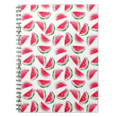 Carnet Motif mignon d'ananas et de pastèque (Devant)