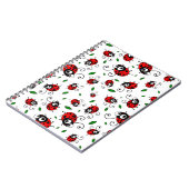 Carnet Motif mignon de coccinelle (Côté gauche)