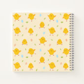 Carnet Motif mignon de Pâques (Dos)