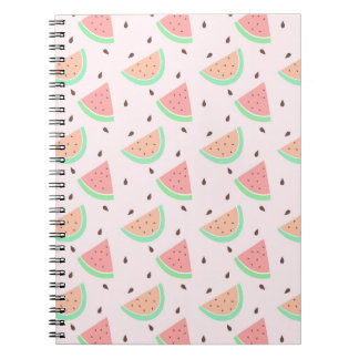 Carnet Motif mignon de pastèque