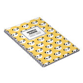 Carnet Motif mignon de visage de panda de Kawaii (Côté Droit)