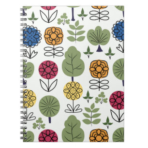Carnet Motif mignon, nature en été, abstrait