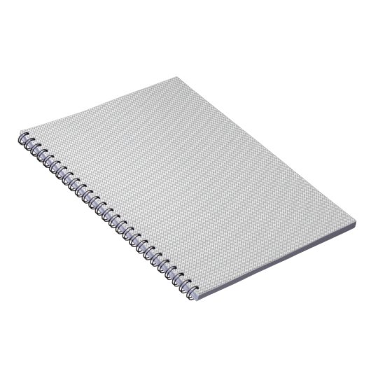 Carnet Motif minimal à pois gris (Côté Droit)