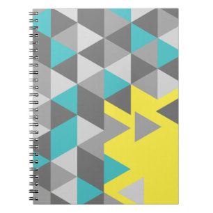 Carnet Motif minimaliste géométrique COULEUR DE L'ANNÉE