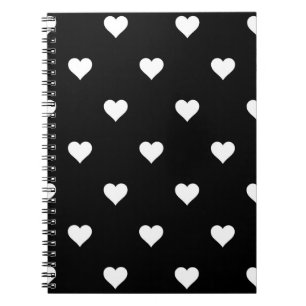 Carnet Motif minimaliste noir et blanc