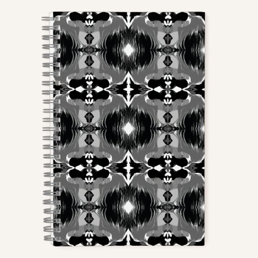 Carnet Motif Miroir Ombre (Recto)